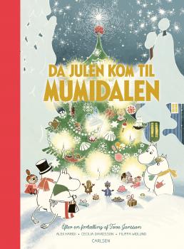 Buch Mumin DÄNISCH Da julen kom til Mumidalen Weihnachten Jul Tove Jansson NEU